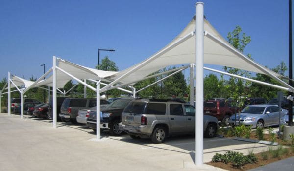 Tensile Fabric Structure for Car Parking Manufacturing in Pune